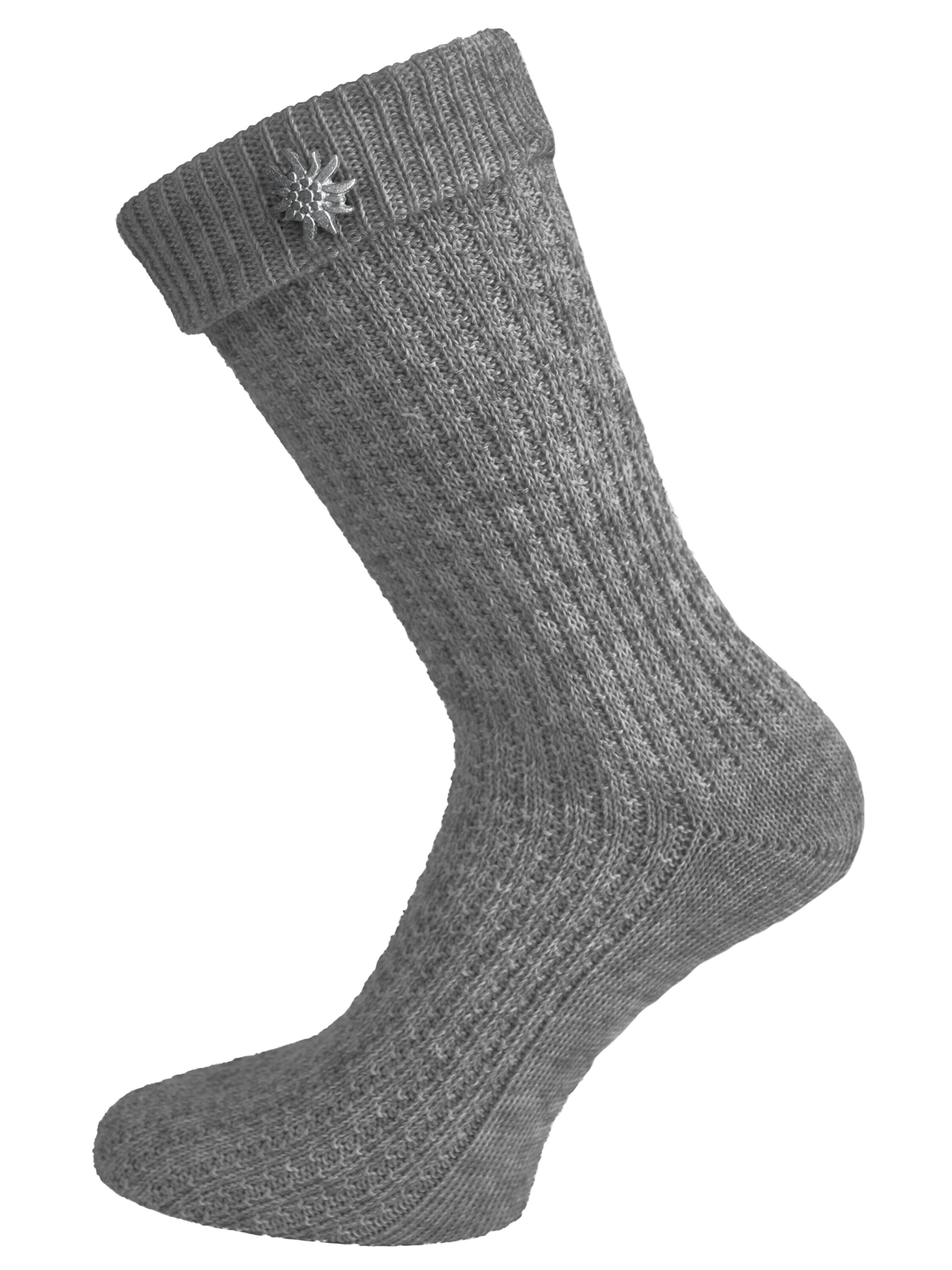 normani - Calcetines tradicionales en gris: frente