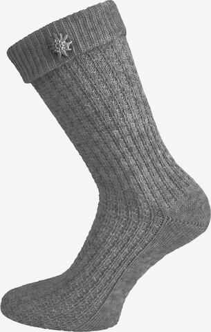 normani - Calcetines tradicionales en gris: frente