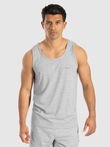 Smilodox Functioneel shirt 'Arian' in Grijs: voorkant