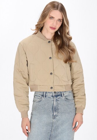 Veste mi-saison DreiMaster Vintage en beige : devant