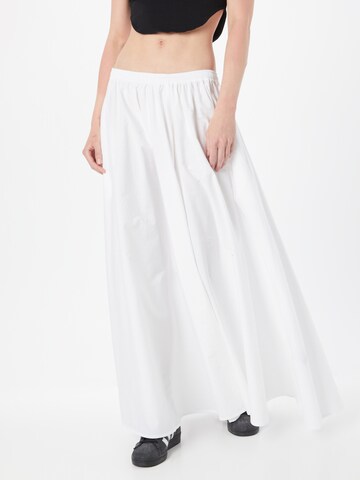 WEEKDAY Rok in Wit: voorkant