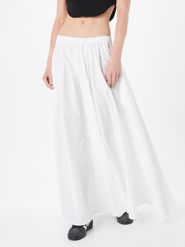 WEEKDAY Φούστα σε λευκό: μπροστά