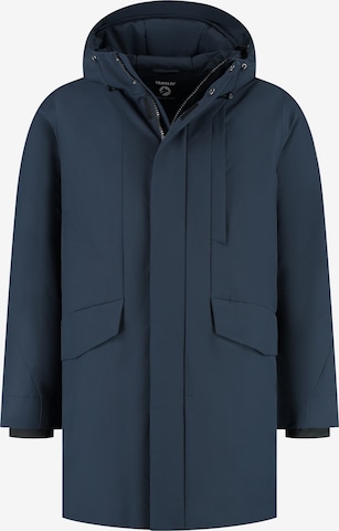 Travelin Winterparka 'Janson' in Blau: Vorderseite