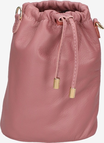 Poche ventrale FELIPA en rose : devant