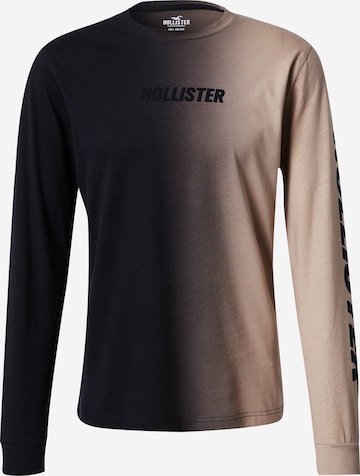 T-Shirt HOLLISTER en marron : devant