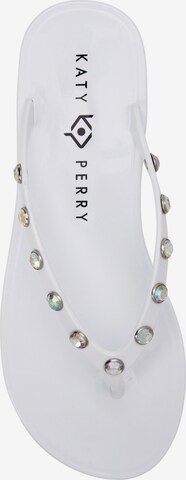 Katy Perry T-bar sandals 'THE GELI GEM' in White