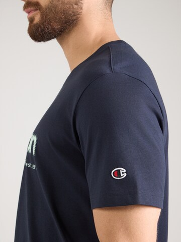 T-Shirt Champion Authentic Athletic Apparel en bleu