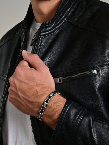 Akzent Bracelet 'Bjarne, langlebig' in Silver: front