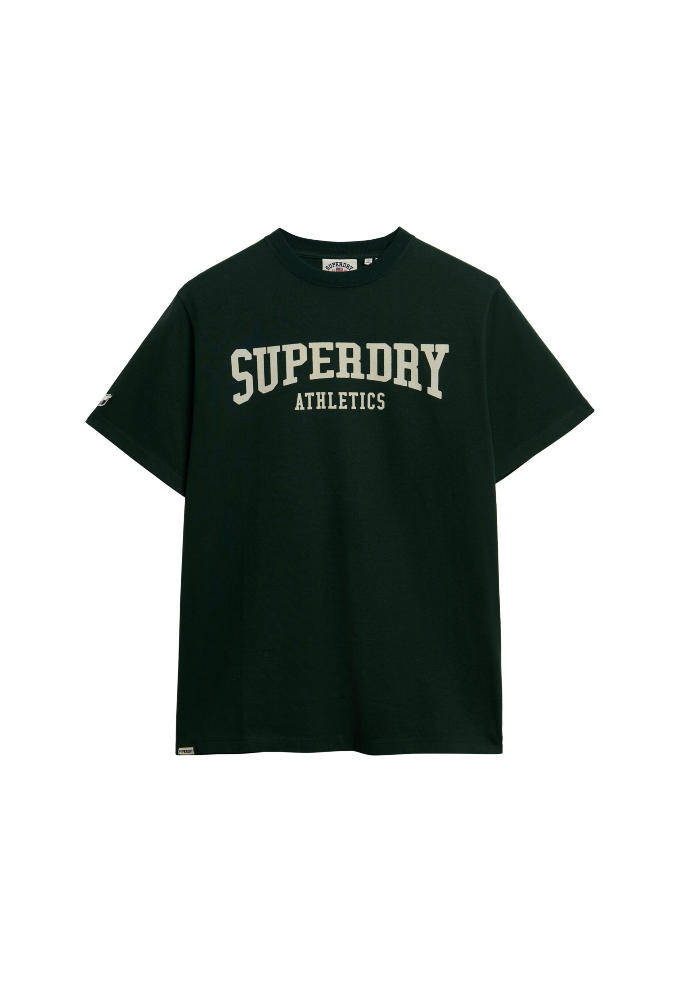 T-shirt 'Essentials' Superdry & Co en vert : devant