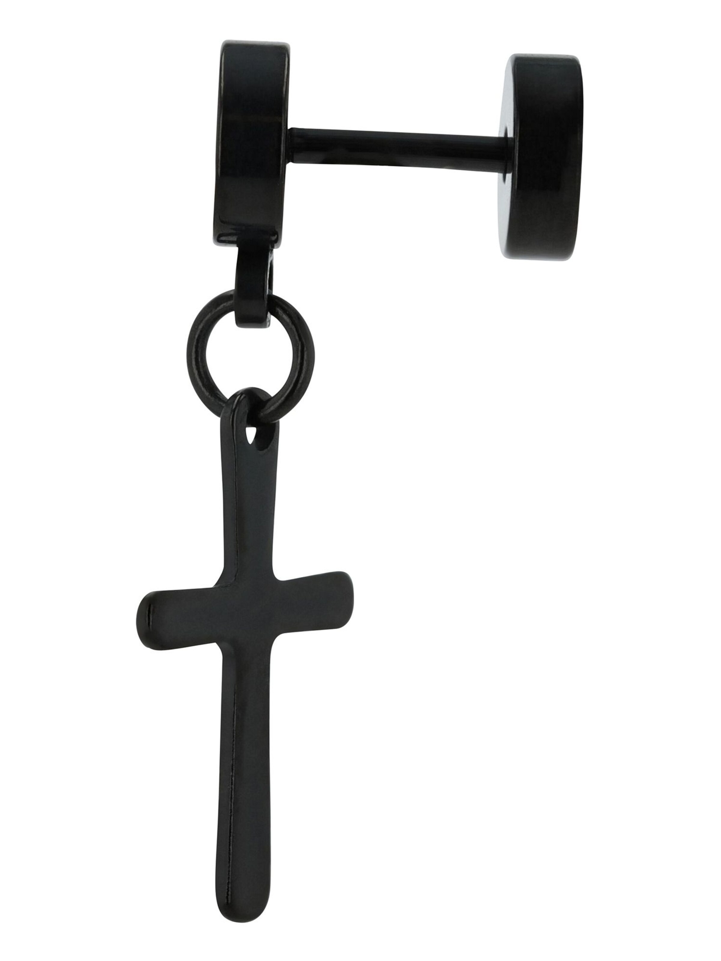 Akzent Earrings 'Jace, hautverträglich' in Black