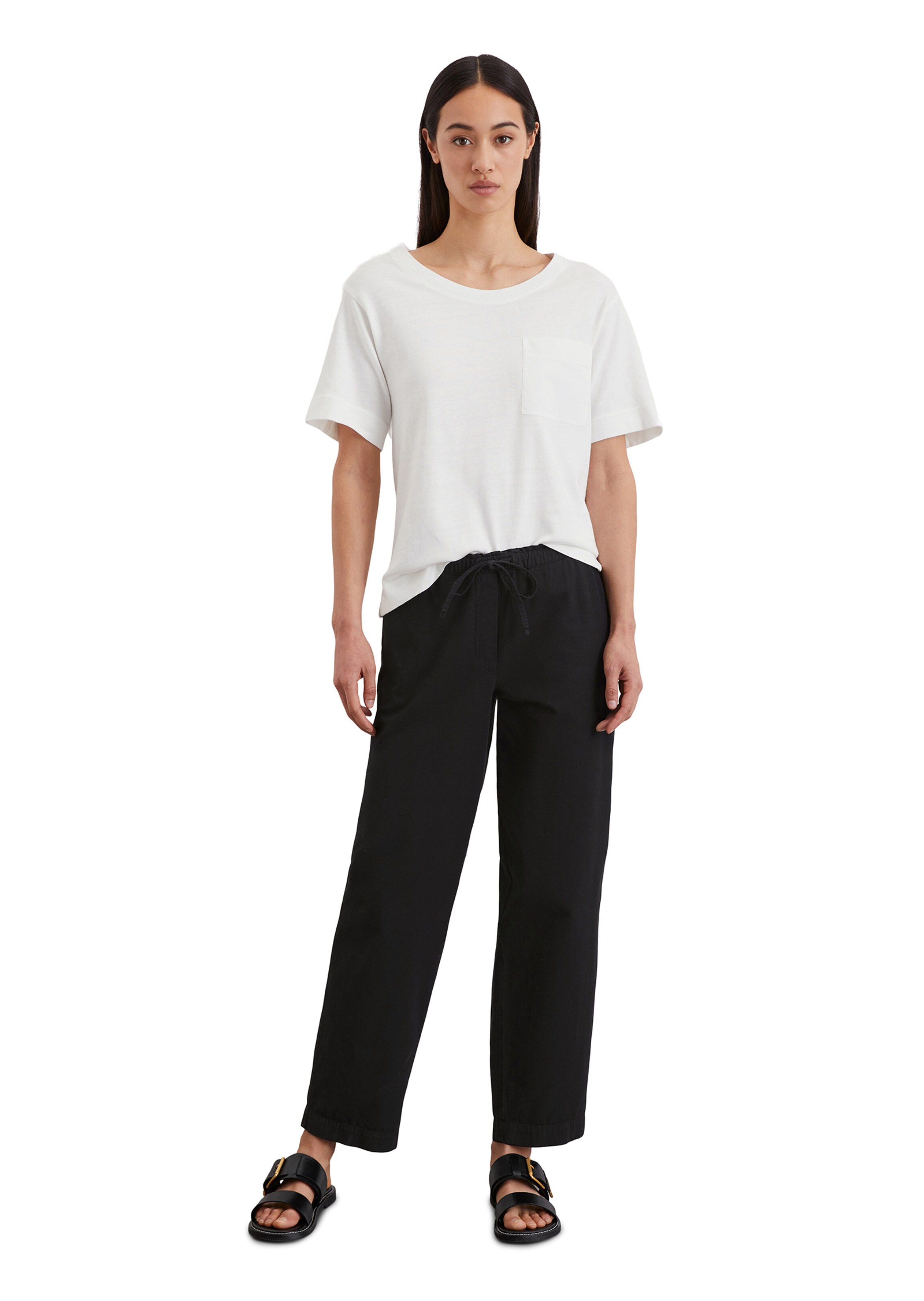 T-shirt Marc O'Polo en blanc