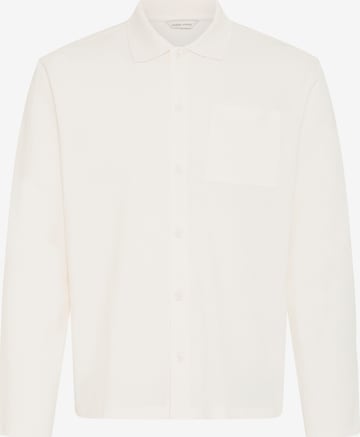 Casual Friday Regular fit Pletena jopa 'CFEDSTROM' | bela barva: sprednja stran