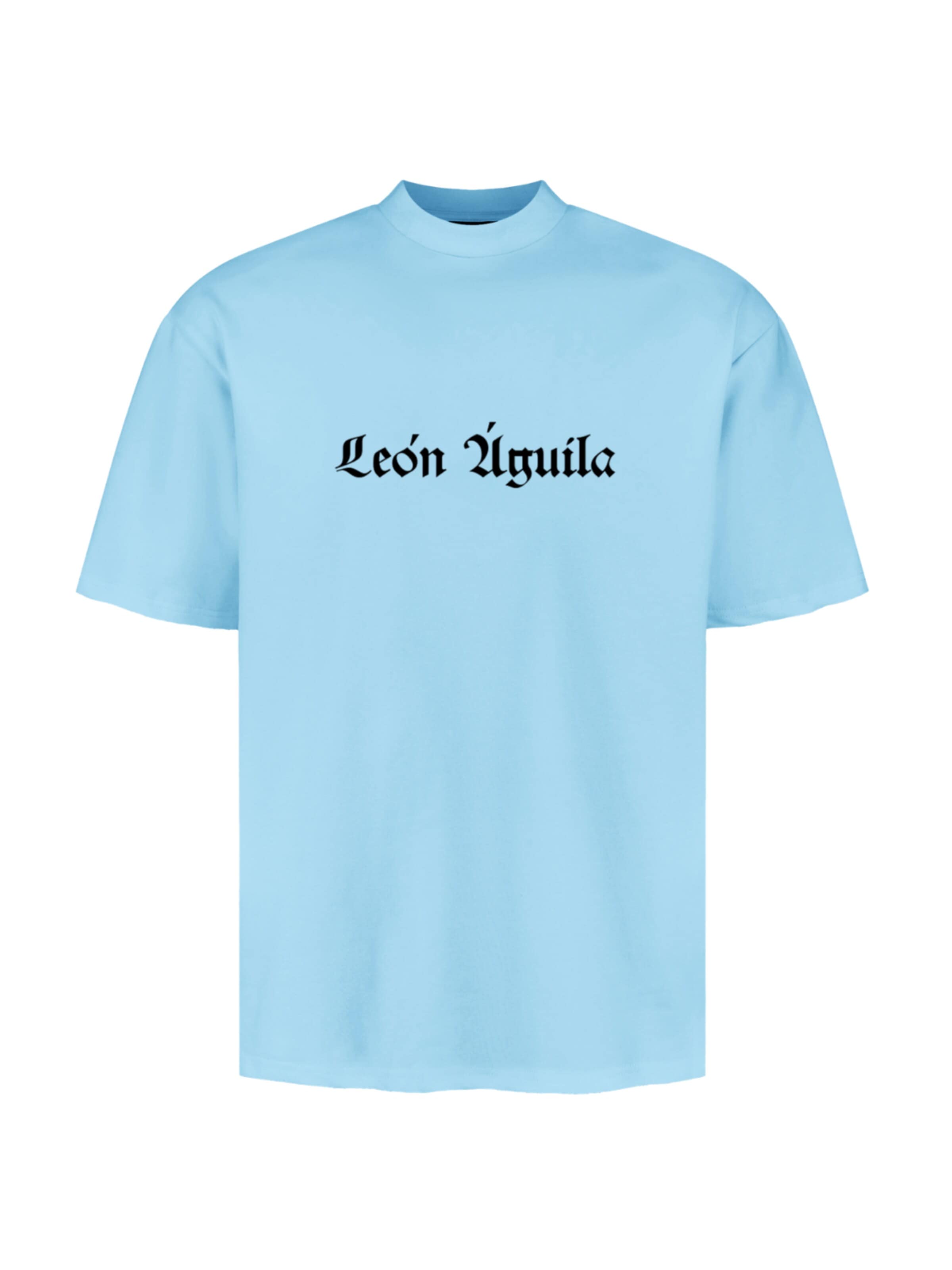 leon aguila Shirt 'Amsterdam' in Blue: front