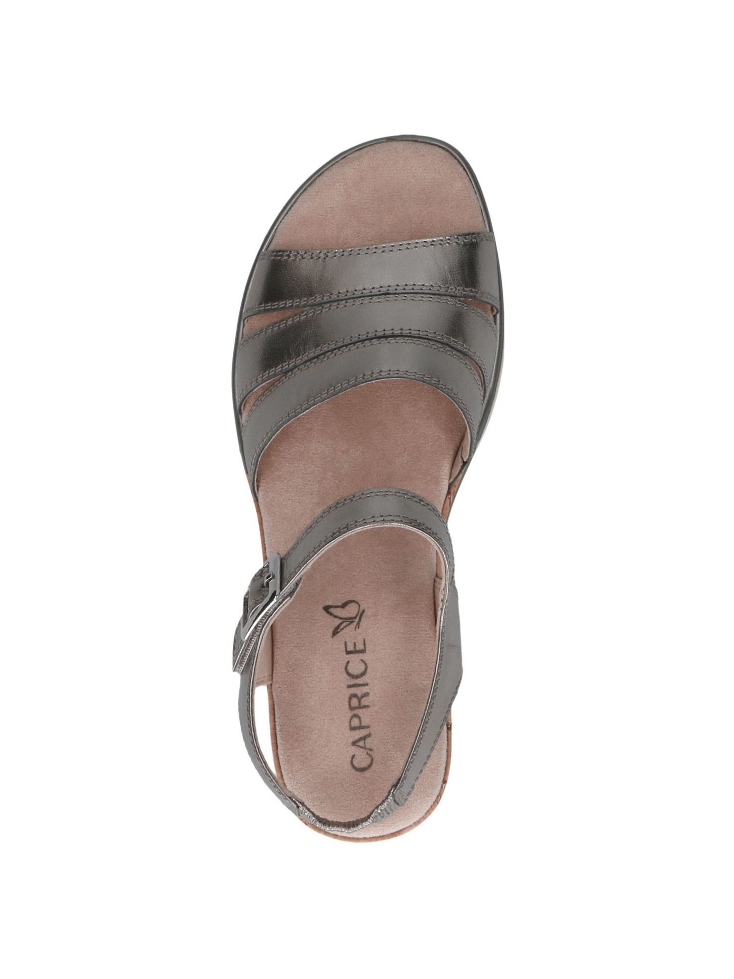 CAPRICE Sandale in Silber