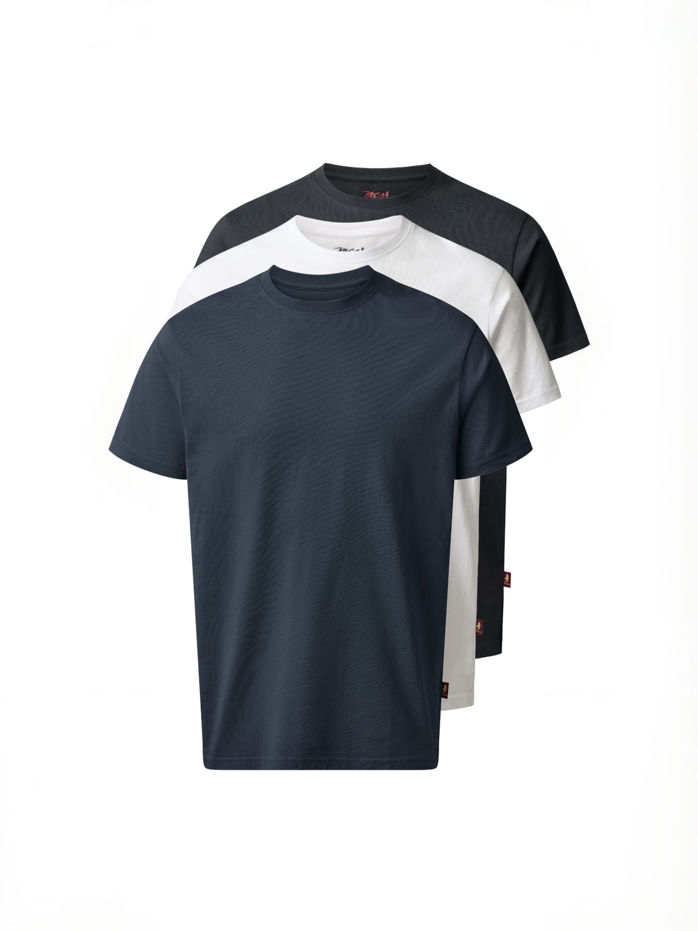 MCS - Camisa ' MCBastrop ' em preto: frente