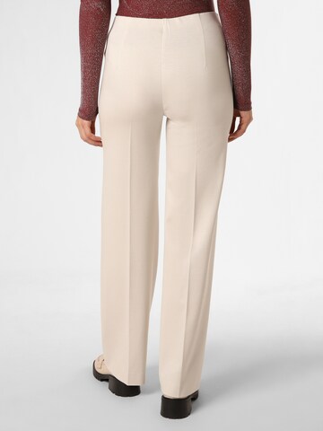 Marc Cain Wide leg Pleated Pants 'Winder' in Beige