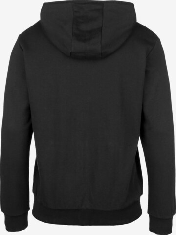 UMBRO Athletic Zip-Up Hoodie 'Diamond' in Black