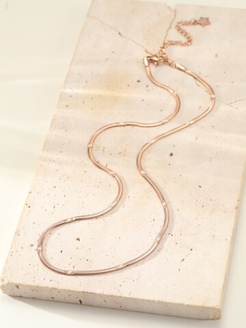 Hey Happiness - Cadena 'Heart Duo' en oro