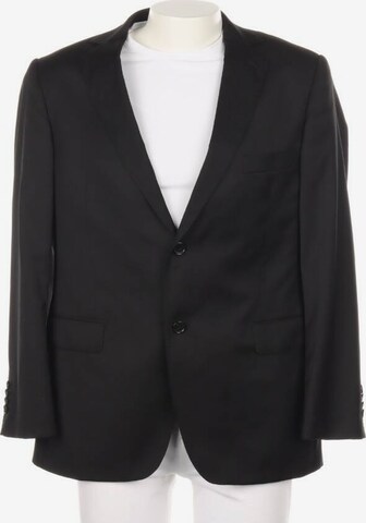 Van Laack Suit Jacket in M-L in Black: front