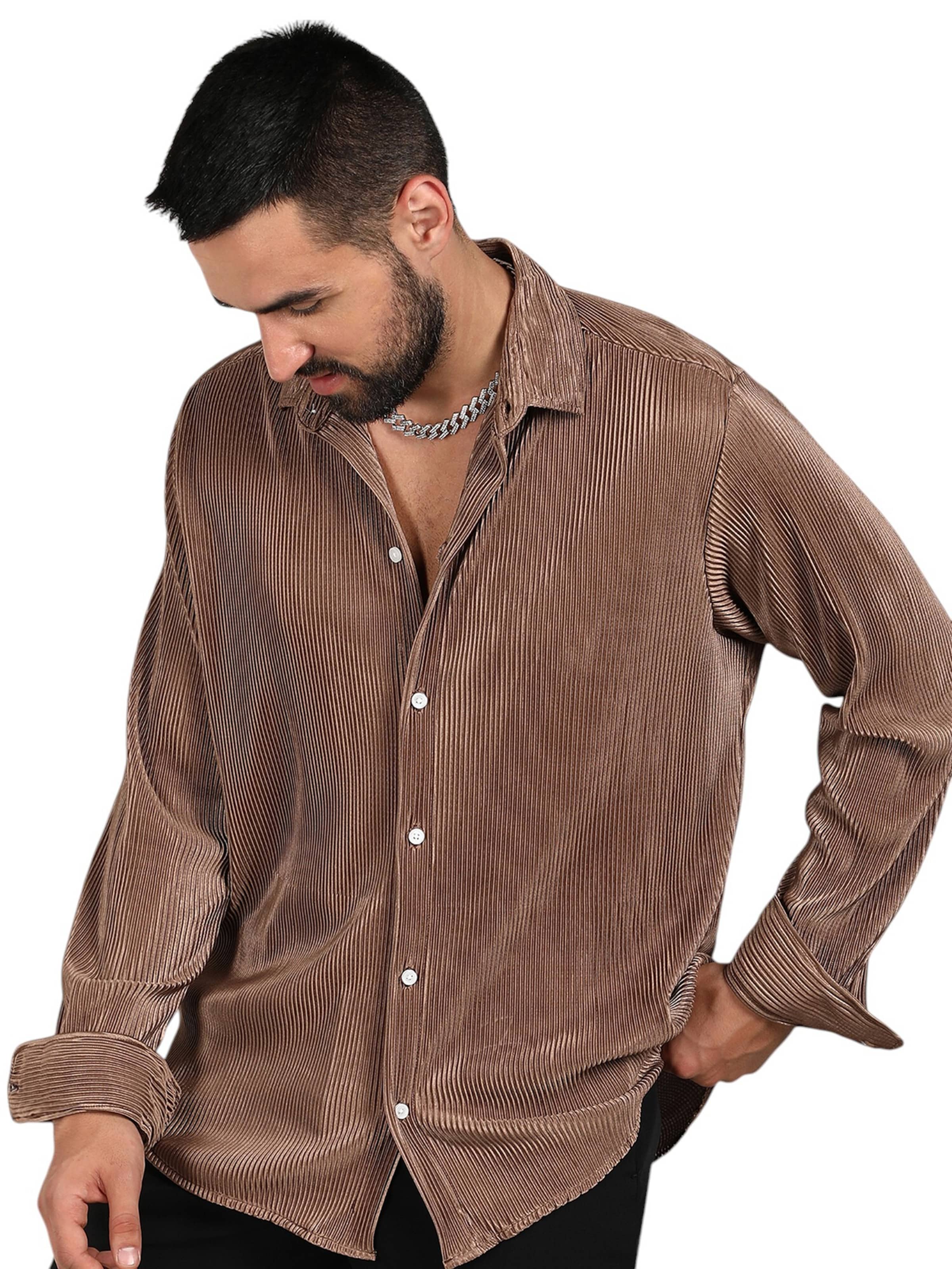 Campus Sutra Comfort fit Koszula 'Susannah' w kolorze brązowy