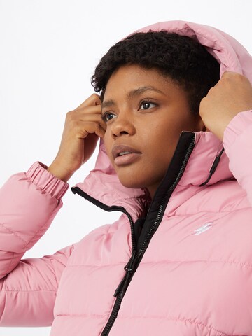 Giacca invernale di Superdry in rosa