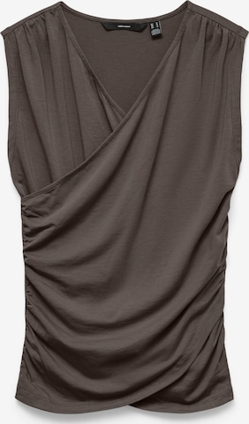 VERO MODA Blouse 'VERO MODA - Dames blouse' in Bruin: voorkant