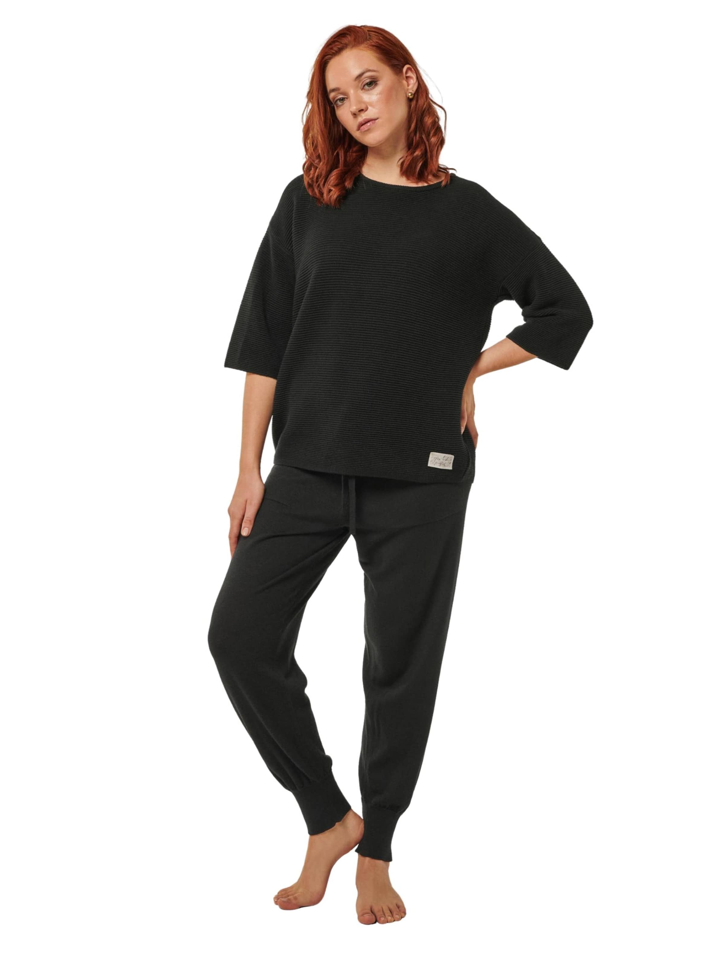 Abito da casa 'LOUNGEWEAR SET  - Pullover Fay & Pants Bella' di YOU LOOK PERFECT in nero: frontale