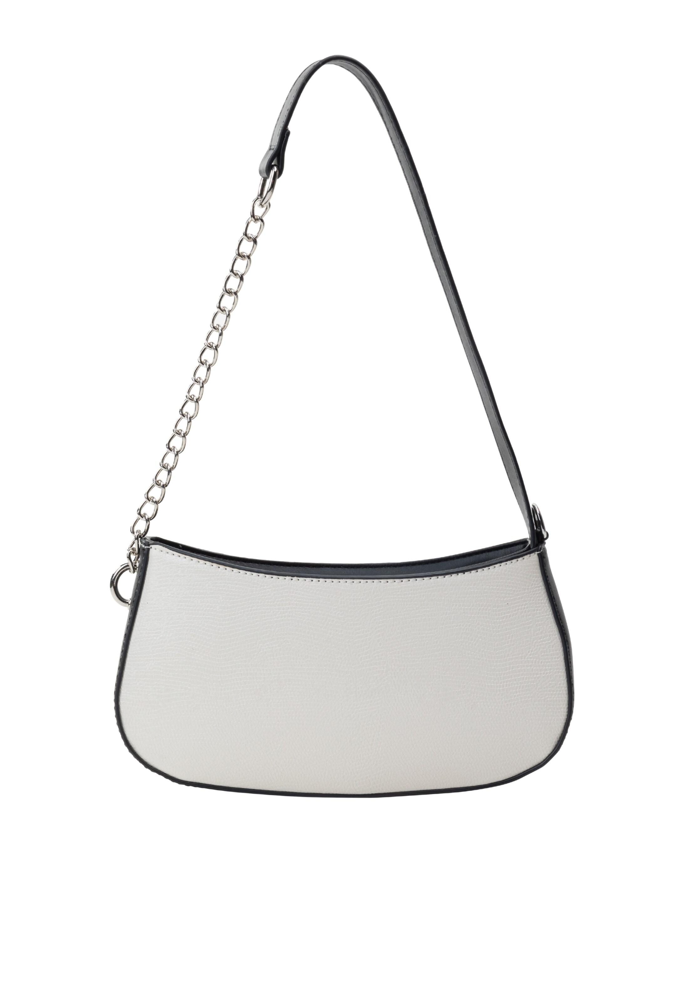 myMo ROCKS Τσάντα ώμου σε λευκό: μπροστά