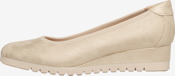 Escarpins s.Oliver en or : devant