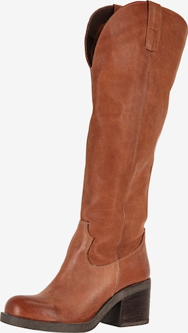 INUOVO Cowboy Boots in Brown: front