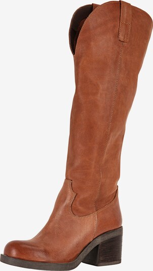 INUOVO Bottes de cowboy en marron, Vue avec produit