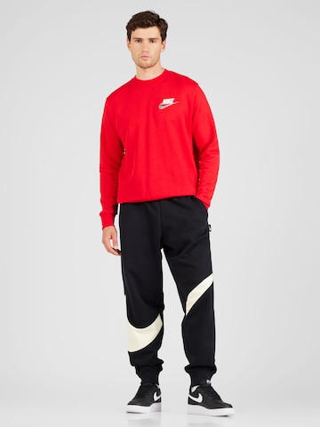 Bluză de molton de la Nike Sportswear pe roșu