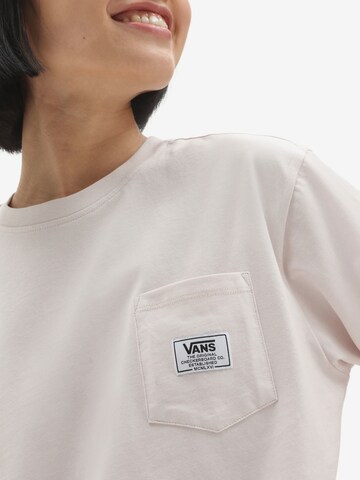 VANS Μπλουζάκι 'CLASSIC PATCH POCKET' σε μπεζ