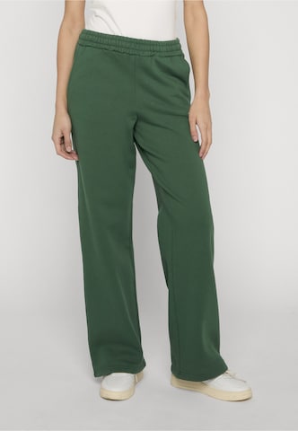 Wide leg Pantaloni 'Anni' di Pegador in verde: frontale
