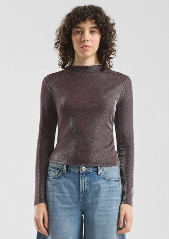 QS Μπλουζάκι σε λιλά: μπροστά