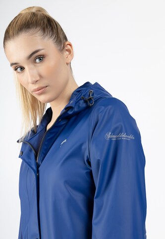 Manteau fonctionnel Schmuddelwedda en bleu