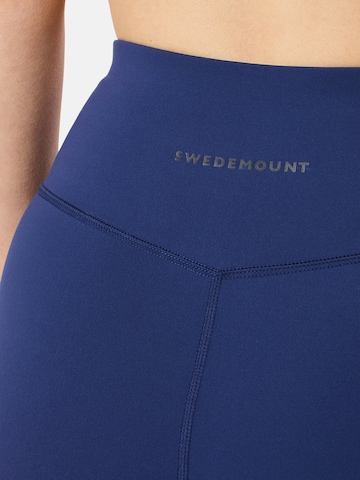 SWEDEMOUNT Skinny Sportovní kalhoty 'Move' – modrá