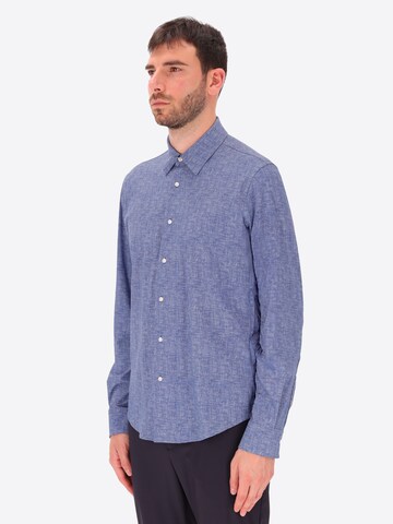 Distretto12 Comfort fit Overhemd 'Scarl' in Blauw