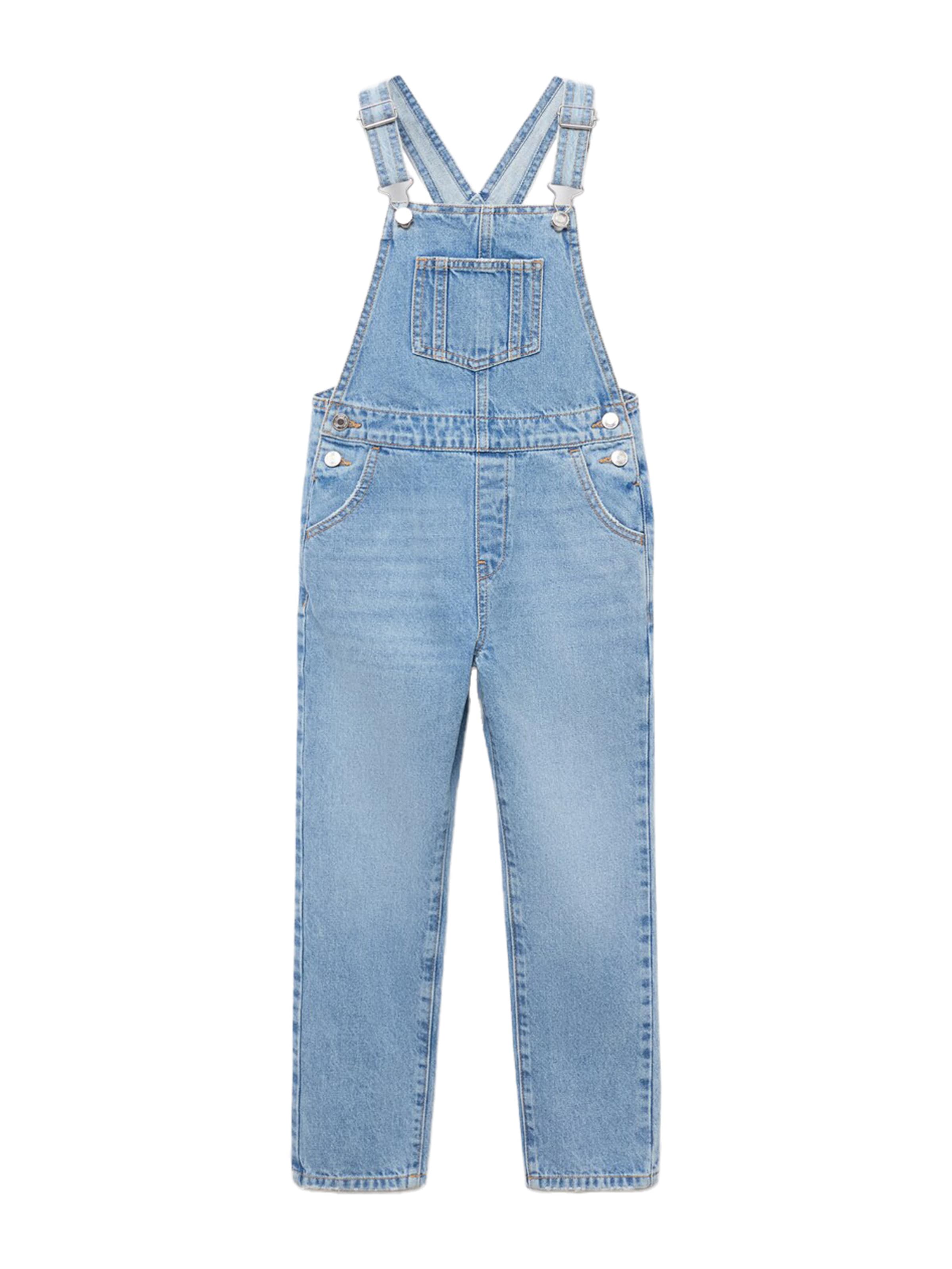 Regular Salopetă 'Amara' de la MANGO KIDS pe albastru: față