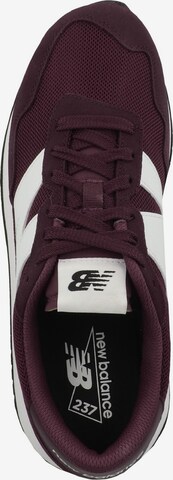 Sneaker bassa '237' di new balance in rosso