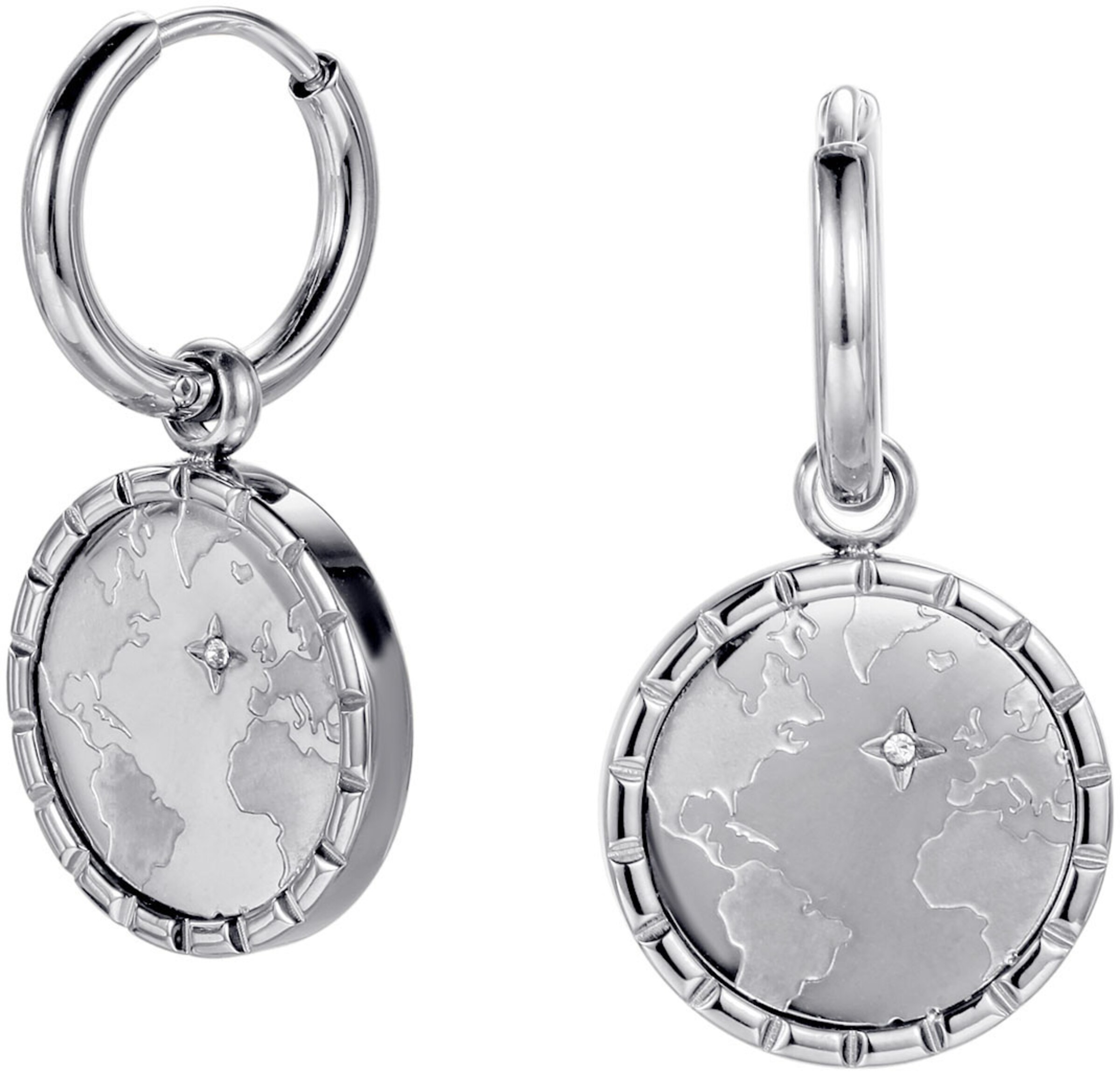 FIRETTI Earrings in Grey: front