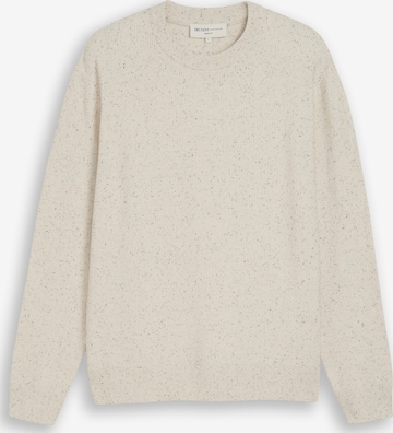 TOM TAILOR DENIM Pullover in Weiß: Vorderseite