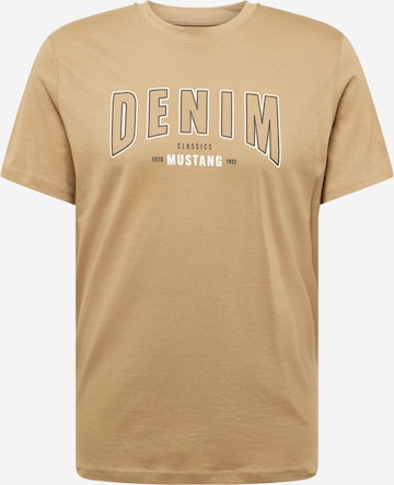 MUSTANG Shirt 'AUSTIN' in Brown: front