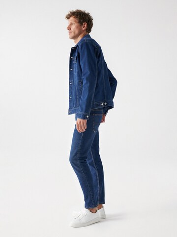 Salsa Jeans Tussenjas in Blauw