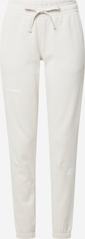 Tapered Pantaloni 'Essentials' di new balance in bianco: frontale