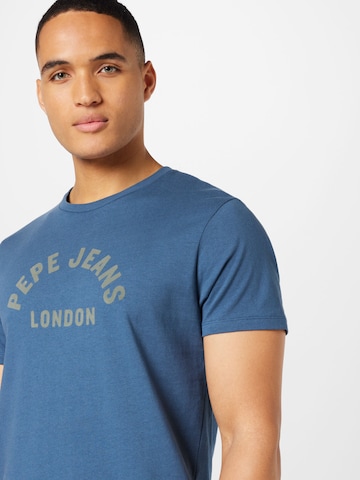 Pepe Jeans - Camiseta 'RAFERTY' en azul