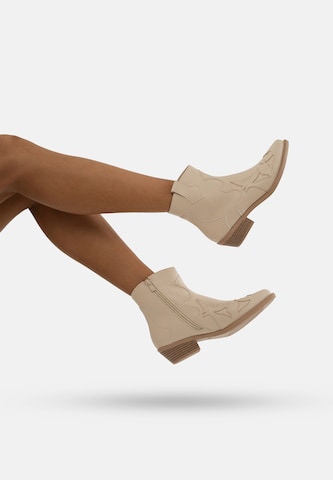 Salinyang Cowboylaarzen in Beige