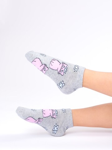 Occulto Socken 'Motivo' in Weiß: Vorderseite