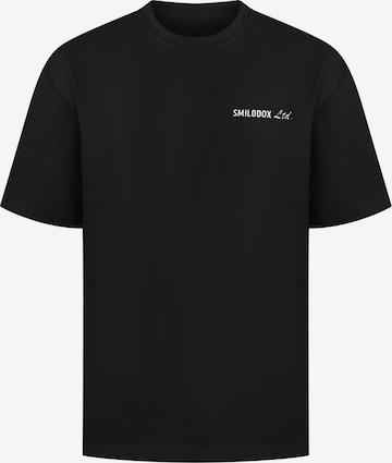 T-Shirt ' Liquid Brail ' Smilodox en noir : devant