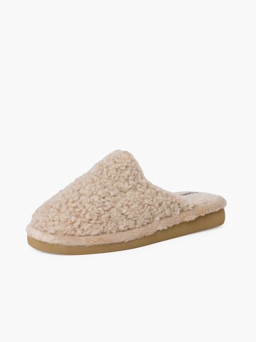 Pantoufle Pisamonas en beige : devant